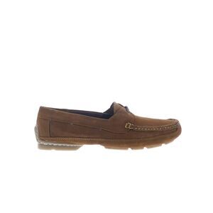 Hitchcock Mens Driving Slipper Brown Shoes (NWT)